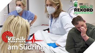 Notkaiserschnitt Vater kommt zu spät zur Geburt amp trägt Handschellen  Klinik am Südring  SAT1 [upl. by Cresa]