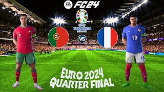 Portugal vs France Quarter Final  Euro 2024  narenSKgamer [upl. by Demah]