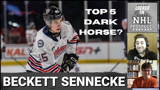 BECKETT SENNECKE Scouting Report  LateRising Skilled Winger [upl. by Kotta]