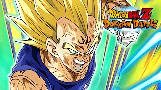 Dragon Ball Z Dokkan Battle INT Majin Vegeta Active Skill OST Extended [upl. by Halli]