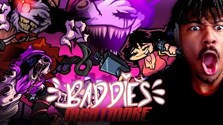 BADDIES MOD IS BACK AND IT WILL GIVE YOU THE CREEPS Friday Night Funkin Baddies Nightmare Mod [upl. by Anes110]