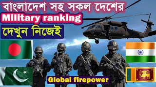 Military ranking দেখার নিয়ম  Bangladesh military ranking 2024  Military ranking website  Army [upl. by Dulcia]