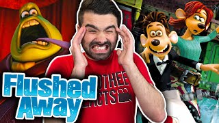 FLUSHED AWAY IS ABSOLUTE INSANITY Flushed Away Movie Reaction First Time Watching [upl. by Stratton]