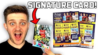 SIGNATURE CARD ADRENALYN XL PREMIER LEAGUE 202021 MULTIPACK OPENING 2 Limited Editions [upl. by Lucy]