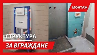 Тайните на Монтаж на Структура за вграждане Вградено казанче [upl. by Analos956]