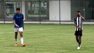 Juninho jogo real vs Cruzeiro  sub 15 [upl. by Anyela686]