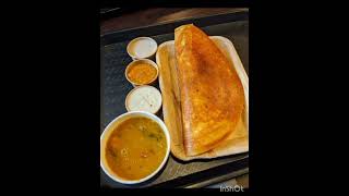 Dosa  eating  😋😋😋😘😘🔥🔥🔥🍽🥂🍽 [upl. by Ahsiekahs419]