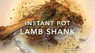 Easy Lamb Stew  Instant Pot [upl. by Saref]