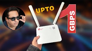 Airtel Xstream Fiber Ultimate Home Network Setup wifi speed test included [upl. by Hplodur]