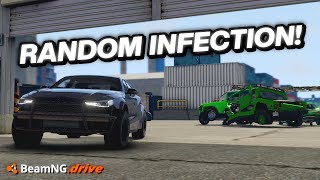 Random Infection will always be hugely chaotic  BeamNG  BeamMP [upl. by Rehsa]