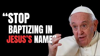 What if Pope Francis CHANGED the Baptismal Formula [upl. by Yssim]