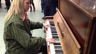 Only Liszt amp Lisitsa OK amp a few others could play this El Contrabandista St Pancras [upl. by Morrie]