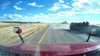 Dashcam Footage Captures SemiTruck Crash in Boise [upl. by Mears]