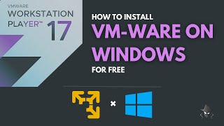 How to install VMWARE workstation player on windows for FREE [upl. by Inalak]