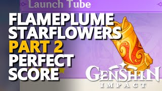 Flameplume Starflowers Part 2 Genshin Impact [upl. by Jackquelin]