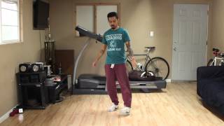 House Dance Tutorial  Heel Toe Hop [upl. by Adekam]