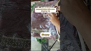 Upgrade Your Couch with These Sofa Cover Design Ideas ytshorts shopsy viralvideo [upl. by Tartan]