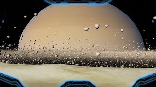 Exploring Saturn and its Moons Simulation [upl. by Atirrehs837]