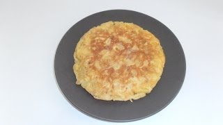 ▷ Cómo hacer TORTILLA DE PATATA Fácil y Rápido✅  DELICIOSA😋 [upl. by Carce]