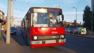 239 érkezik az Örs vezér tere MH felől a Puskás Ferenc Stadion hoz [upl. by Oettam89]