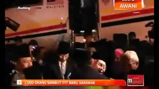 1000 orang sambut TYT baru Sarawak [upl. by Terence]