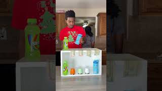 Matching Bottle Challenge challenge moneychallange competition siblings [upl. by Freddi]