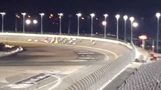 Myatt Snider Daytona crash reaction from grandstands February 20th 2022 [upl. by Orenid]