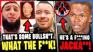 MMA Community GOES OFF on Dana White for INTERVIEW UFC Fighter EXPOSED for PEDs Israel Adesanya [upl. by Marlen]