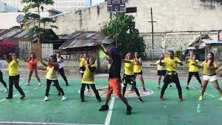 ZFF HAWAK KAMAY ZUMBA DANCE with ZIN JEPOI “Sweet but Phsycho” [upl. by Adalheid]