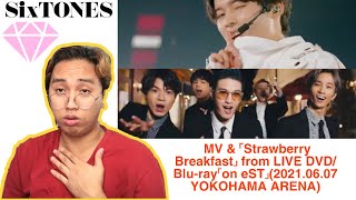 SixTONES – 「Strawberry Breakfast」 MV amp LIVE DVDBluray 20210607 YOKOHAMA ARENA  Reaction Video [upl. by Nylloh842]