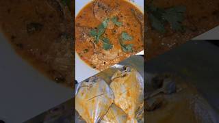 Pomfret fish curry  Pomfret fish recipe  shorts short [upl. by Adigirb]