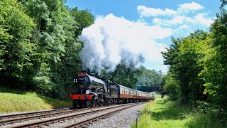 Bluebell Railway 32424 Beachy Head  Brand New Steam Locomotive Test Trains [upl. by Fessuoy]