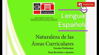 Naturaleza de Las Áreas Curriculares  Lengua Española  Minerd [upl. by Htial]