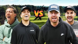 Nelk Boys and Bob Menery Have a WILD Golf Match [upl. by Anama]