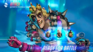 AQUAMARINE JUNKRAT GAMEPLAY  OVERWATCH 2 SEASON 12 [upl. by Airuam]