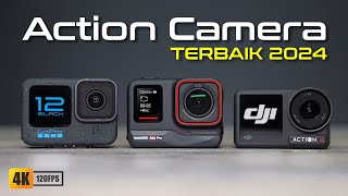 5 Rekomendasi ACTION CAMERA 4K Terbaik 2024 Update TERBARU [upl. by Noit]