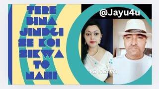 tere bina jindgi se koisinging by jayu chauhan amp Neelima jiduet youtubeindia [upl. by Ehsrop]