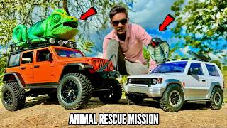 RC Jungle Animals Rescue Mission With Thar Roxx  Chatpat toy TV [upl. by Keeton]