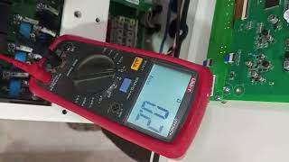 Voltas inverter repairing  repairing ampair meter [upl. by Ahsinit]