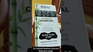 Dr Rashel nose strips how to use  Dr Rashel bamboo charcoal nose strips review shorts [upl. by Quartet]