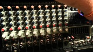 Behringer Europower PMP2000 Powered Mixer Popping Noise [upl. by Sloatman86]