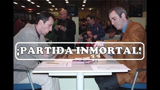 ¿LA MEJOR PARTIDA DE LA HISTORIA Kasparov vs Topalov Wijk aan Zee 1999 [upl. by Hembree]