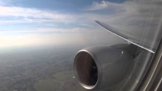 UA Boeing 777200 landing to NRT ATC [upl. by Esoranna]