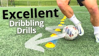 6 Simple Cone Weave Dribbling Drills for Beginners [upl. by Turmel]