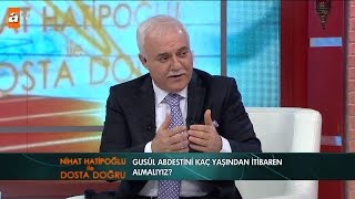 Güsul abdestini kaç yaşından itibaren almalıyız  atv [upl. by Handler]