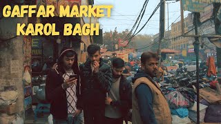 Walking Gaffar Market Karol Bagh  Delhi India  4K tour [upl. by Darees226]