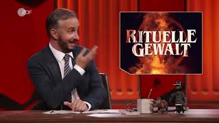 ZDF Magazin Royale Was steckt hinter ritueller Gewalt Verbotene Böhmermann Sendung [upl. by Florencia661]