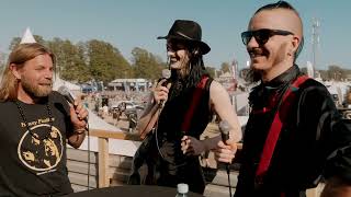 Sweden Rock Online Interview with Avatar at Sweden Rock Festival 2023 [upl. by Eityak]