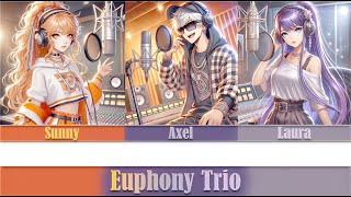 🎶 Euphony Trio 🎶  3Second Song ⏱️  Instrumental Beat by Raylene 🎤 [upl. by Anidem]