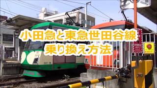 【乗り換え案内】小田急線・豪徳寺駅と東急世田谷線・山下駅は近い [upl. by Wahlstrom]